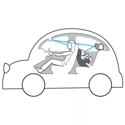 Taf Toys Kolorowe Lusterko Samochodowe „Kimmy Koala"