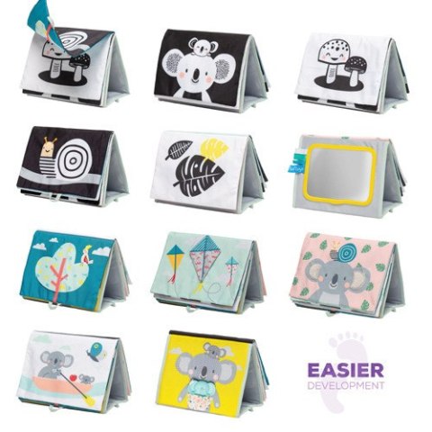 Taf Toys - Książeczka Sensoryczna Koala Kimmy z Lusterkiem i Gryzakiem Joey