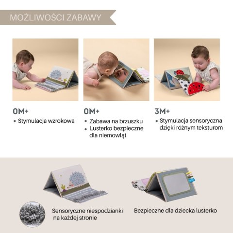 Taf Toys Książeczka Sensoryczna do Zabawy na Brzuszku Króliczek