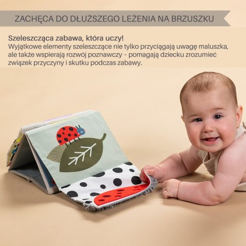 Taf Toys Książeczka Sensoryczna do Zabawy na Brzuszku Króliczek
