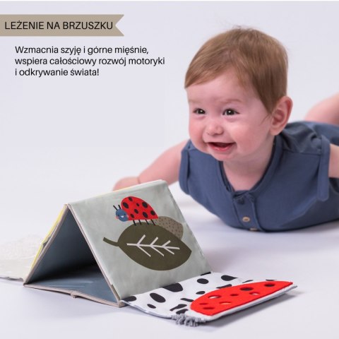 Taf Toys Książeczka Sensoryczna do Zabawy na Brzuszku Króliczek