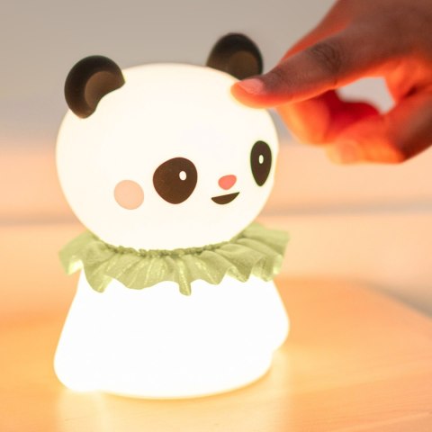 Taf Toys Lampka Nocna Little Panda - silikonowa, łagodna lampka dla niemowląt
