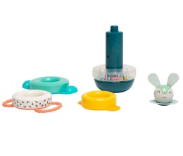 Taf Toys Piramida Króliczek Hunny - Kolorowa Układanka dla Niemowląt 9m+