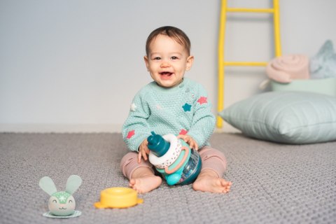 Taf Toys Piramida Króliczek Hunny - Kolorowa Układanka dla Niemowląt 9m+