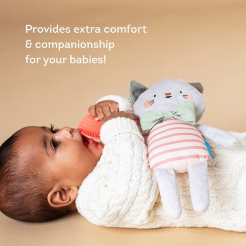Taf Toys Pluszowa Króliczka Clara - przytulanka z gryzakiem dla niemowląt