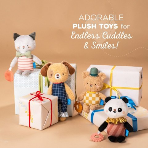 Taf Toys Pluszowa Króliczka Clara - przytulanka z gryzakiem dla niemowląt