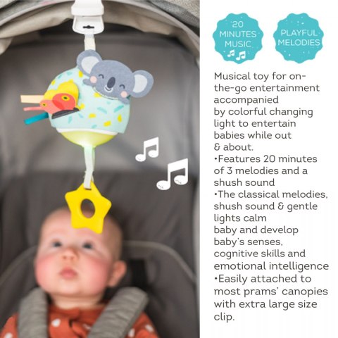 Taf Toys Pozytywka Koala Kimmy - Zabawka Muzyczna z Melodiami i Białym Szumem