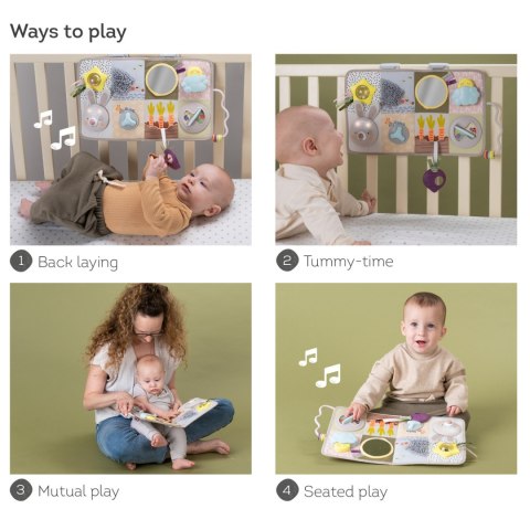 Taf Toys Urban Garden - Plac Zabaw do Łóżeczka z Muzyką i Światłem