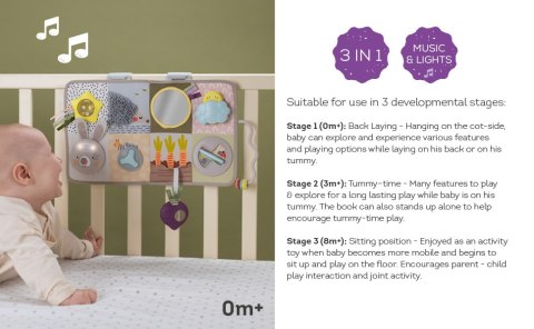 Taf Toys Urban Garden - Plac Zabaw do Łóżeczka z Muzyką i Światłem