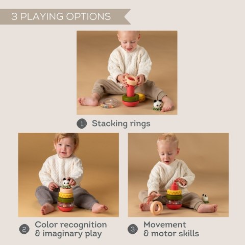 Taf Toys Wieża Sensoryczna - Panda do Układania