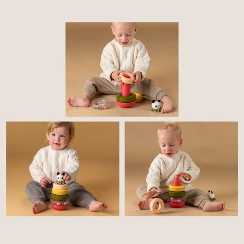 Taf Toys Wieża Sensoryczna - Panda do Układania