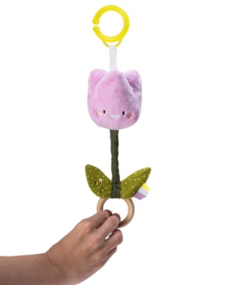 Taf Toys Zawieszka Wibrująca Tulipan Tuli - Aktywna Zabawka z Wibracjami
