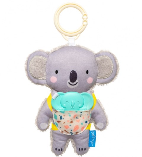 Taf Toys Zawieszka z Gryzakiem Koala Kimmy - Miękka Zabawka z Grzechotką i Gryzakiem Joey