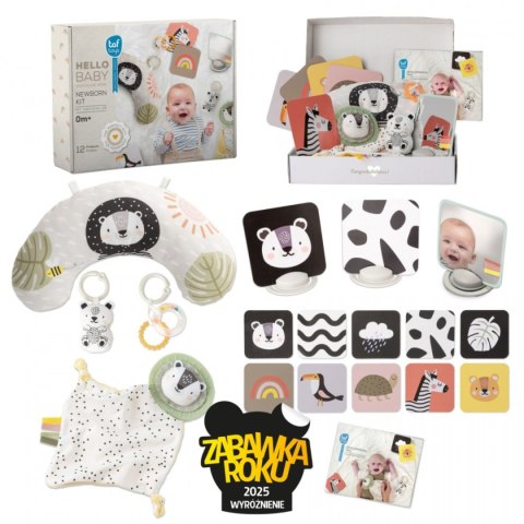 Taf Toys Zestaw dla Noworodków - 12 Zabawek Wspierających Rozwój Sensoryczny i Motoryczny