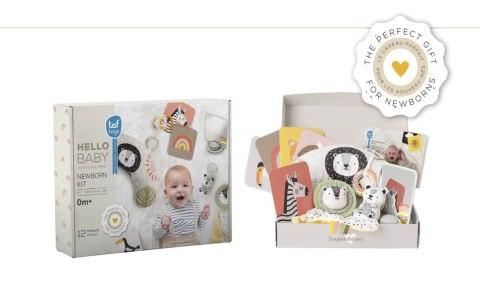 Taf Toys Zestaw dla Noworodków - 12 Zabawek Wspierających Rozwój Sensoryczny i Motoryczny