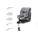 VOYAGER 2 fotelik samochodowy 0-18 kg Silver grey