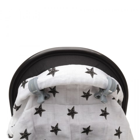 Wielofunkcyjny klips, klamra do wózka Grey