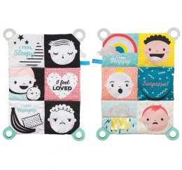 Zabawka Taf Toys Dwustronna Zabawka Emocje - Książeczka z Aktywnościami