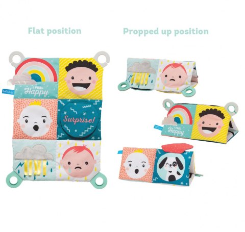 Zabawka Taf Toys Dwustronna Zabawka Emocje - Książeczka z Aktywnościami