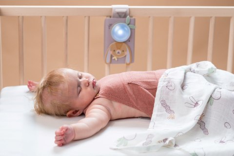 Zestaw Kojący Króliczek - Spokojny Sen z Kocykiem Bambusowym