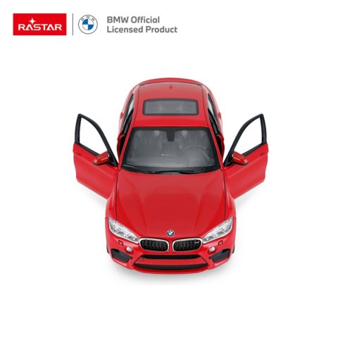 Autko Metalowe 1:24 BMW X6M Czerwone RASTAR