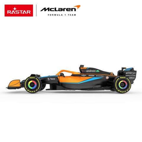 Autko Metalowe 1:24 McLaren F1 MCL36 Pomarańczowe RASTAR