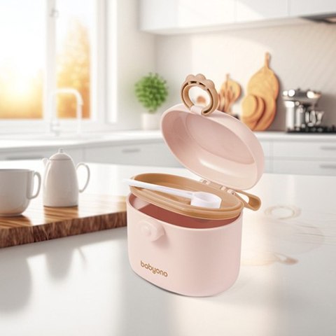 B.O.1544/02 Przenośny pojemnik na mleko w proszku beżowy