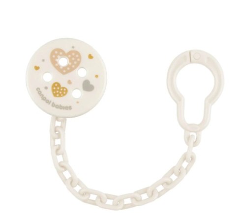 CANPOL 2/442 Łańcuszek do smoczka uspokajającego NEWBORN BABY