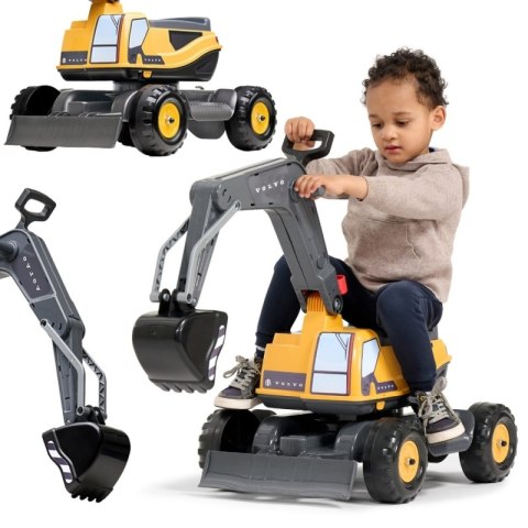 FALK Koparka Przegubowa Volvo Obrotowa Kabina Łopata Pług