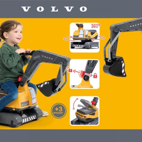 FALK Koparka Przegubowa Volvo Obrotowa Kabina Łopata