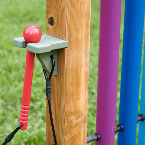 MASTERKIDZ Tęczowe Dzwonki Kolorowa Tablica Do Grania