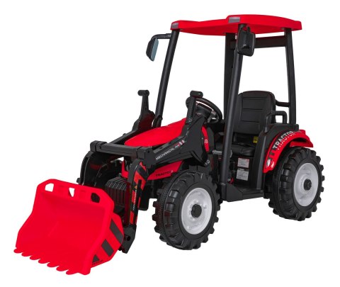 Pojazd MEGA Traktor D68 Z Przyczepką Czerwony