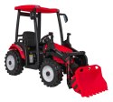 Pojazd MEGA Traktor D68 Z Przyczepką Czerwony