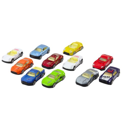 Zestaw Resoraków W Tubie Autka Nowoczesne Sportowe 1:64