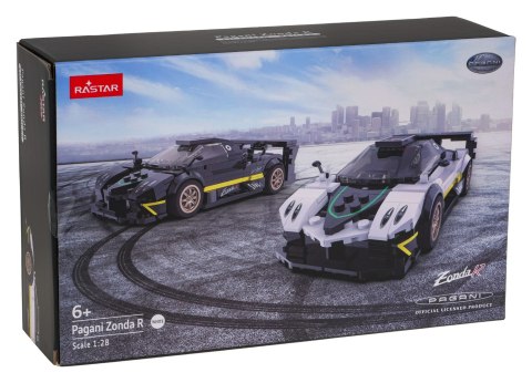 Autko 1:28 Pagani Zonda R Klocki Biały RASTAR