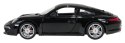 Autko Metalowe 1:24 Porsche 911 Czarne RASTAR