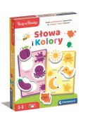Gra edukacyjna Słowa i Kolory Uczę się Bawiąc Język Polski Clementoni 50760
