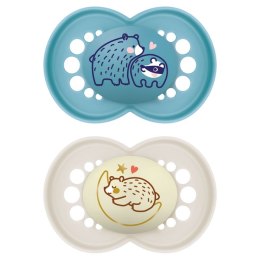 MAM 850776 Smoczek uspokajający Original 6+ Day&Night Planet Love boy