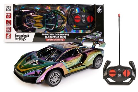ARTYK 176012 Auto zdalnie sterowane z holograficzną karoserią