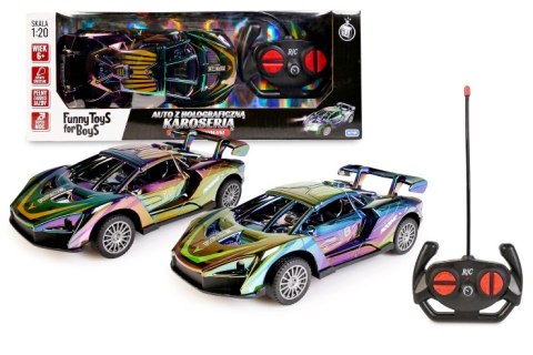 ARTYK 176012 Auto zdalnie sterowane z holograficzną karoserią
