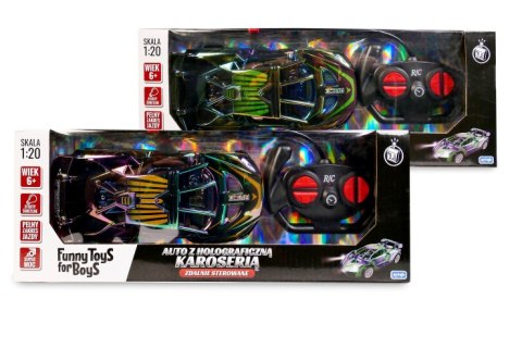 ARTYK 176012 Auto zdalnie sterowane z holograficzną karoserią