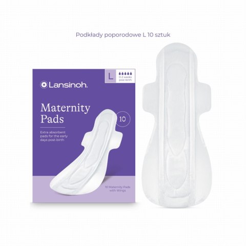 LANSINOH PERICARE Podkłady poporodowe L - 10 szt.