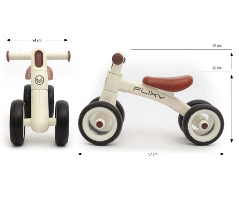 Milly Mally Pojazd Flixy Cream