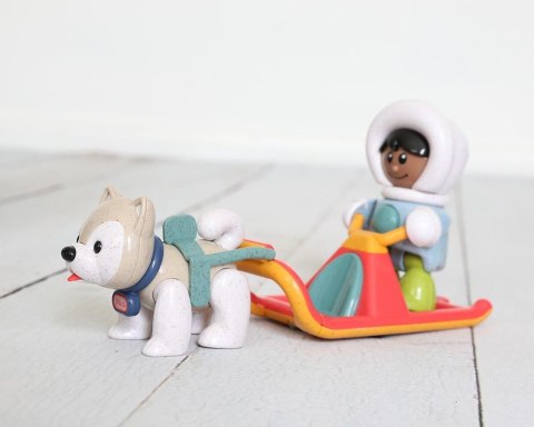 Sanki z Eskimosem zestaw TOLO BIO First Friends