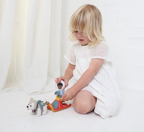 Sanki z Eskimosem zestaw TOLO BIO First Friends