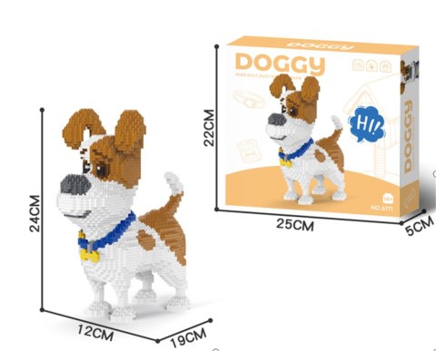 Zestaw klocków konstrukcyjnych Jack Russell 1930 el. dla nastolatków 14+ i dorosłych