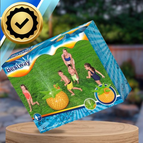 Bestway Dmuchana Fontanna Ananas Ogrodowa Zraszacz dla Dzieci Woda Lato 81 CM