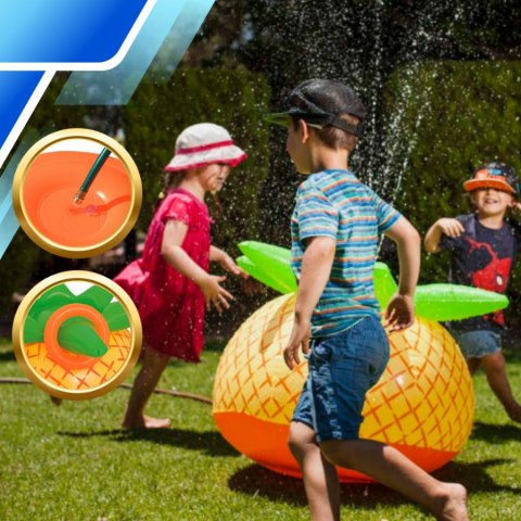 Bestway Dmuchana Fontanna Ananas Ogrodowa Zraszacz dla Dzieci Woda Lato 81 CM