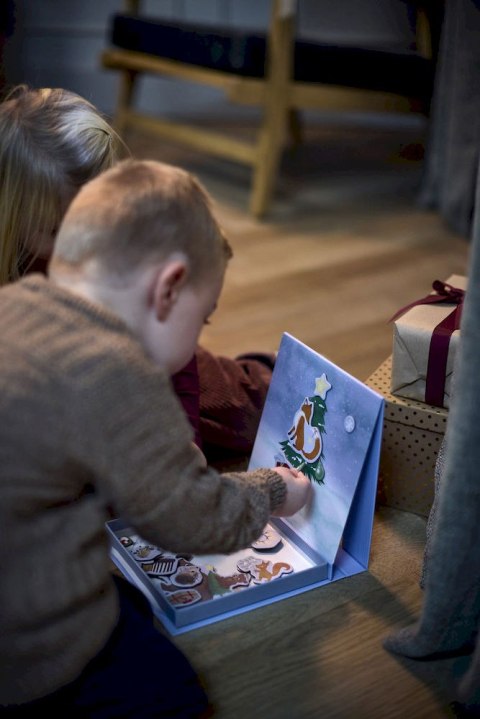 Filibabba Gra magnetyczna Wonderful Winter - Forest friends