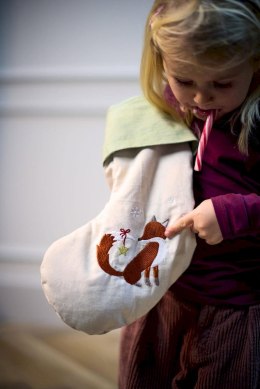 Filibabba Haftowana Skarpeta na prezenty - Wonderful Winter Fox